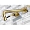 Kingston Brass KS6023DKL Wall Mount Tub Faucet, Antique Brass KS6023DKL - alternate 4